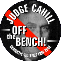 Judge Cahill button