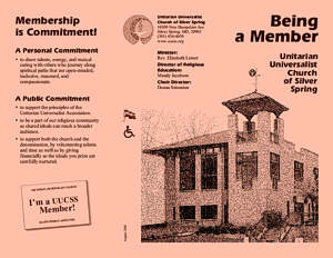 Being a Member brochure